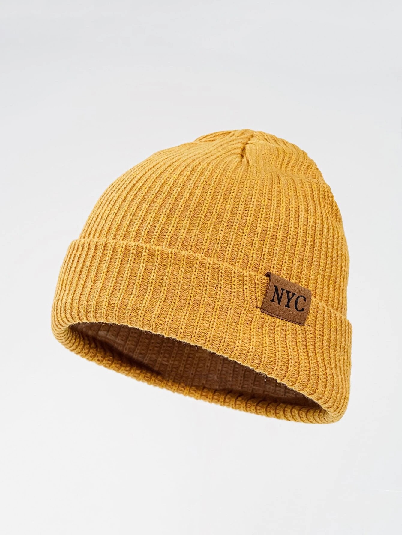 Thick Yellow Hat Thick Warm Winter Hat Yellow -