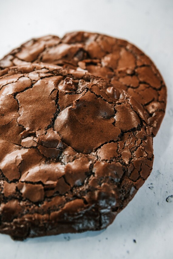 Soft Chocolate Chip Chocolate Cookies 1 Dozen Etsy