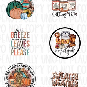 Fall 3 Inch Cardstock Download