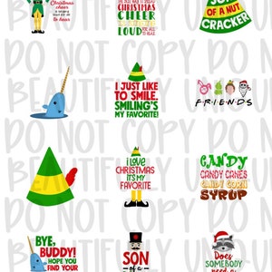 Elf 2 Inch Cardstock Round