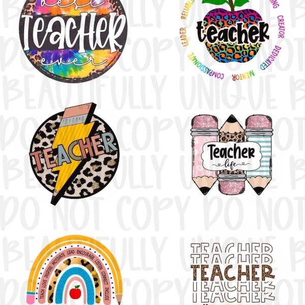 Teacher 3 Inch Cardstock Round Download