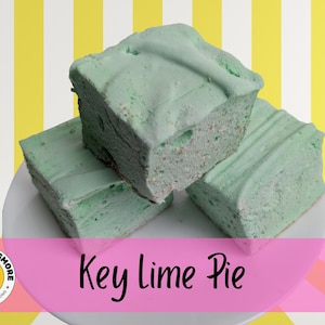 Key Lime Pie Gourmet Marshmallows – Jumbo handgemaakte 3-pack (~6oz)