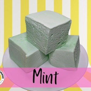 Munt-gastronomische marshmallows – handgemaakte jumbo-verpakking van 3 (~6 oz)