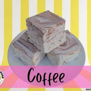 Coffee Gourmet Marshmallows – Jumbo handgemaakte 3-pack (~6oz)