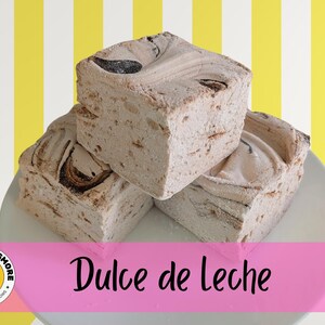 Dulce De Leche Gourmet Marshmallows – Jumbo handgemaakte 3-pack (~6oz)