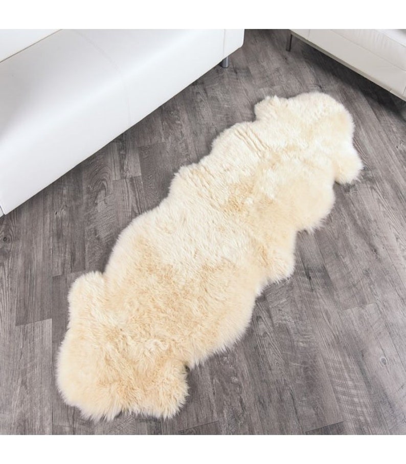 Shearling Champagne Rug Genuine Real Australian Sheepskin Rug Double Pelt Champagne - Etsy Canada