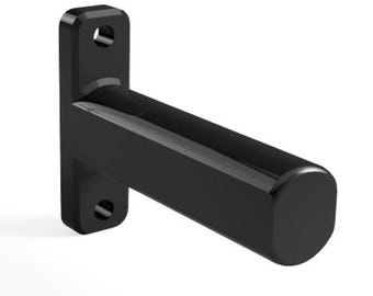 3D Print File: Vertical Safety Arm Attachment Storage for Home Gym (1" Holes) (.stl)