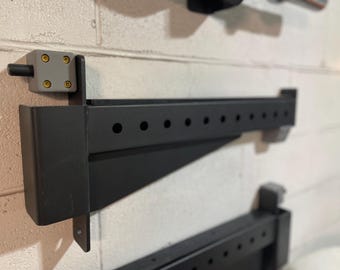 Attachment Storage for Fitness Equipment, Weightlifting Organization & Gym Space Saver