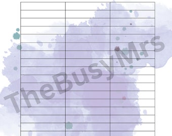 Sinking Fund Tracker - Budgeting Tracker - Printable PDF