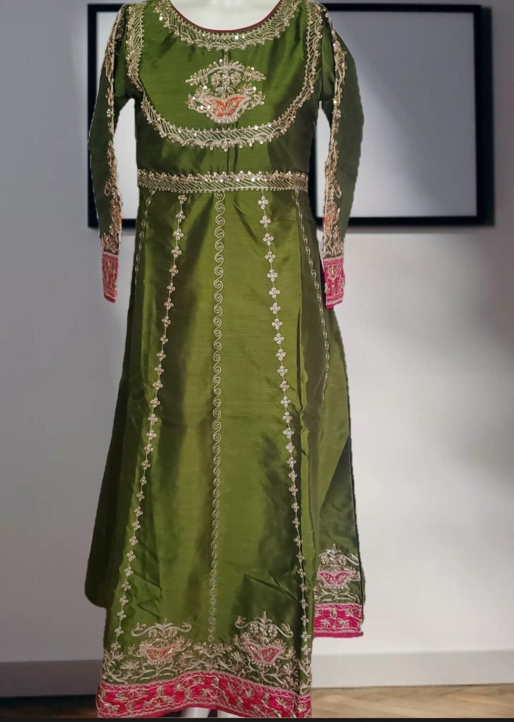 Katan Silk Dress