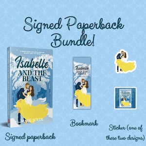 Gesigneerde paperbackbundel met Isabelle and the Beast: PREORDER