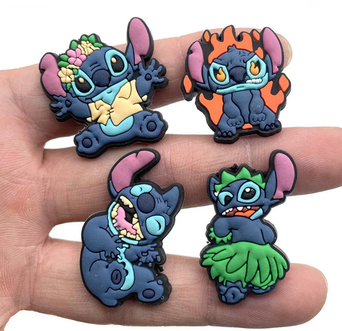 Croc Charms Stitch Croc Charms Lilo & Stitch Croc Charms Etsy