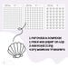 Shell Royal Icing Transfer Sheets | Royal Icing Template | Royal Icing ...