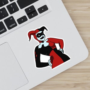 Stickers "HARLEY QUINN" | Graffiti | Harleen Quinzell | DC | Villain | Anti-Hero