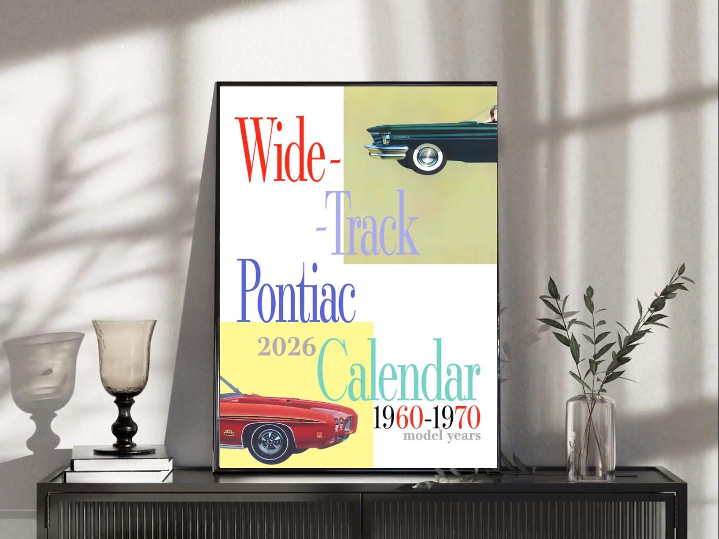 Pontiac Calendar - Etsy