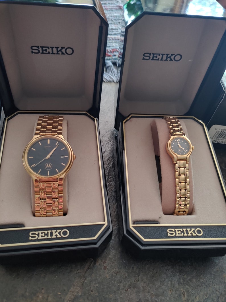 Vintage His & Hers Matching Seiko Watches - Etsy