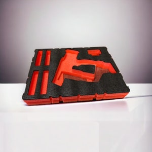 Milwaukee Packout Kaizen Foam Insert for M18 16 Gauge Finish Nailer -No Tools or Packout Included