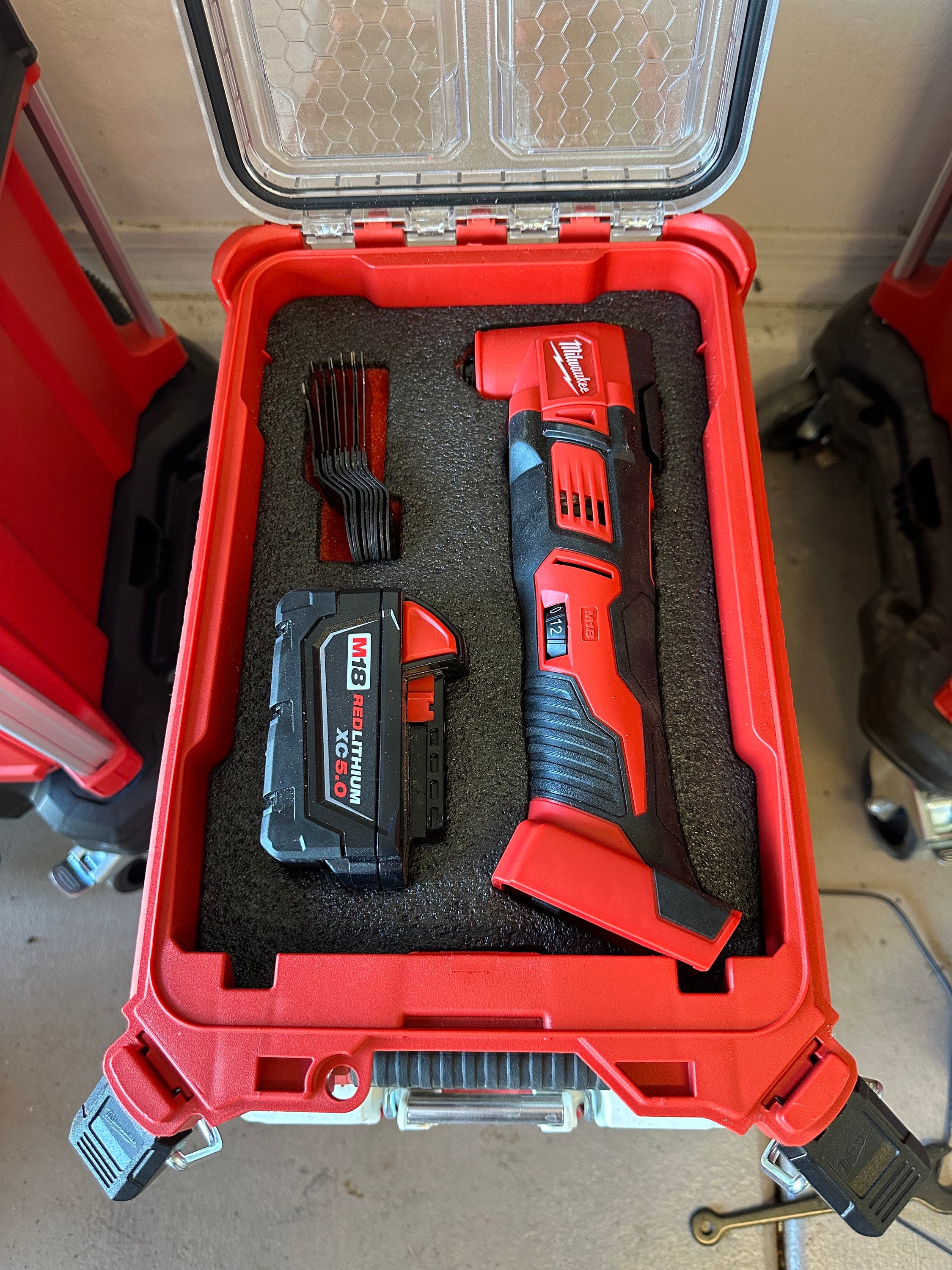 Milwaukee Packout M18 Mutli tool Foam Insert no Tools Included Etsy