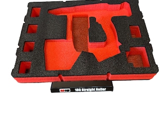 Milwaukee M18 16 Gauge Straight Finish Nagler Kaizen Schaumstoffeinlage für Packout