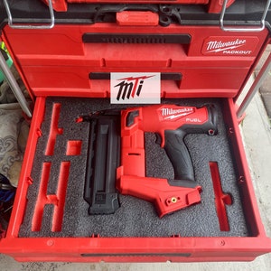 Red Systainer for Milwaukee M12 Pin Nailer