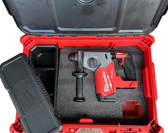 M18 SDS Rotary Hammer Kaizen Foam Insert for Milwaukee Packout