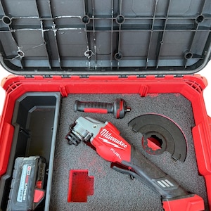 Milwaukee M18 Fuel Grinder Packout Foam Insert