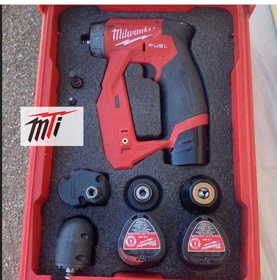 Milwaukee Custom Packout with Kaizen insert for M12 Fuel Tools