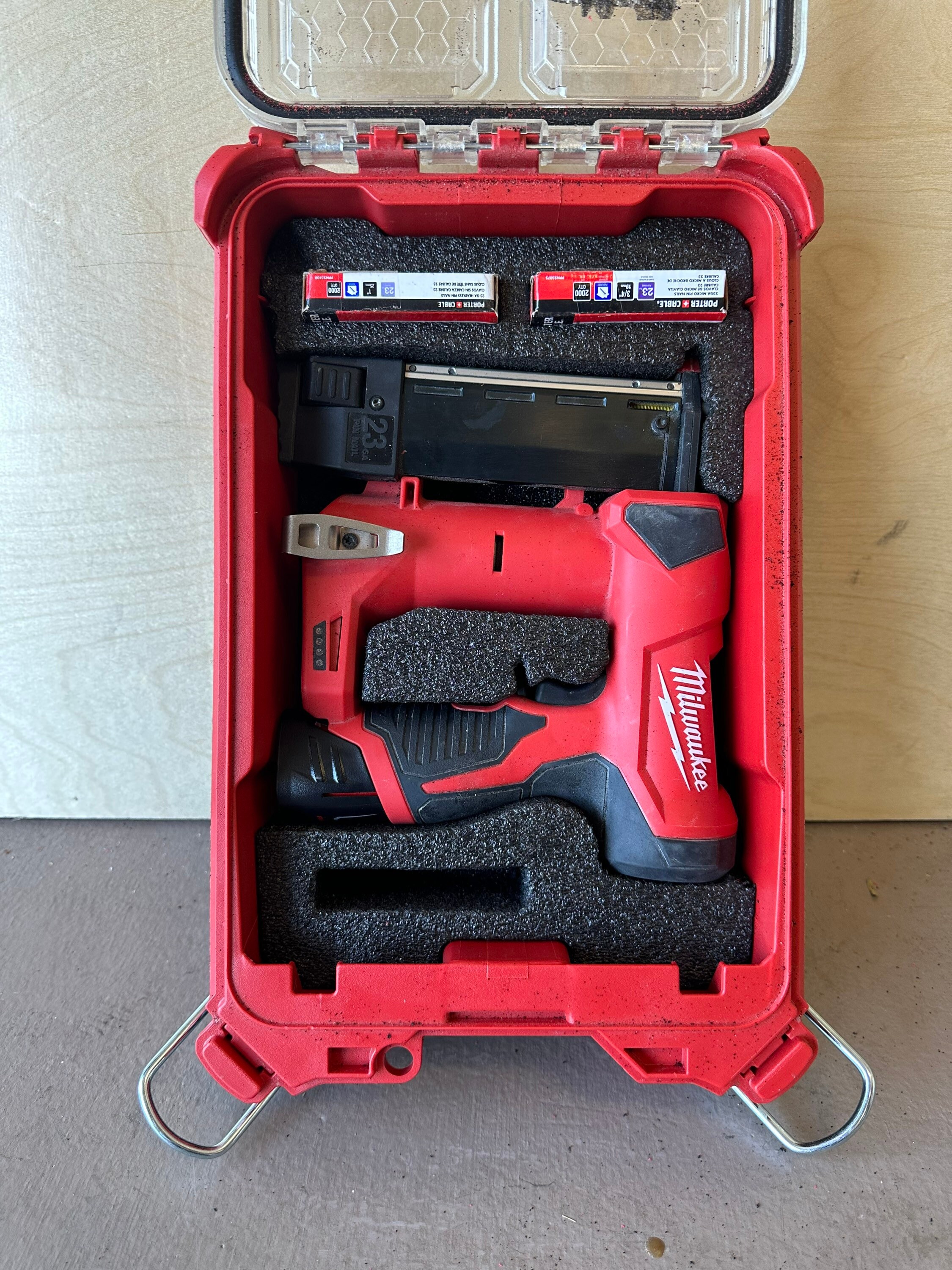 Milwaukee Packout M12 Pin Nailer Kaizen Foam Insertno Tools Etsy