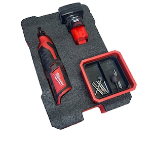 Milwaukee M12 Rotary Tool Kaizen Foam Insert for Packout