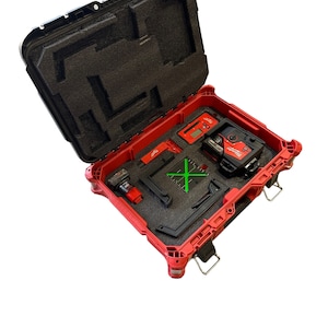 Milwaukee M12 3 Plane Laser Kaizen Foam Insert for Packout