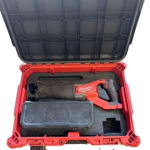 Milwaukee M18 Super Sawzall Reciprocating Kaizen Foam Insert for Packout