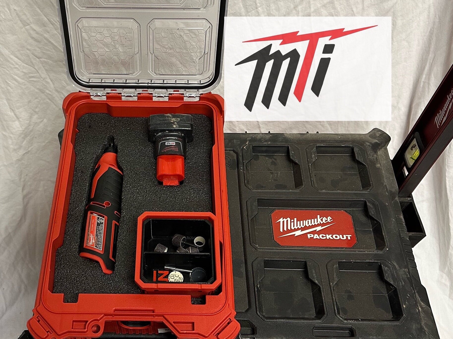 Milwaukee Packout M18 Router Kaizen Foam Insert-no Tools Included 