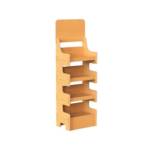 DXF Shelf Stand H155 Flat-packed Furniture Templates
