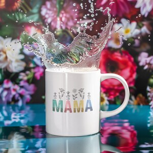 Mama Mug | Birthday Gift | Christmas Gift | Mothers Day Gift | 11oz Mug | Coffee Mug for Mom | Baby Shower Gift |  Mama Blooming Mug
