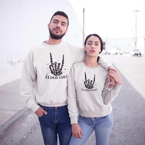 Elder Emo Sweatshirt | Emo Sweatshirt | Elder Emo Sweatshirt | Not a Phase Sweatshirt | Birthday Gift | Christmas Gift | Millennial Sweater