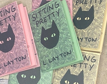 Sitting Pretty: A Zine About My Cat | Zine | Cat Zine | Animal Zine | Cat Lover