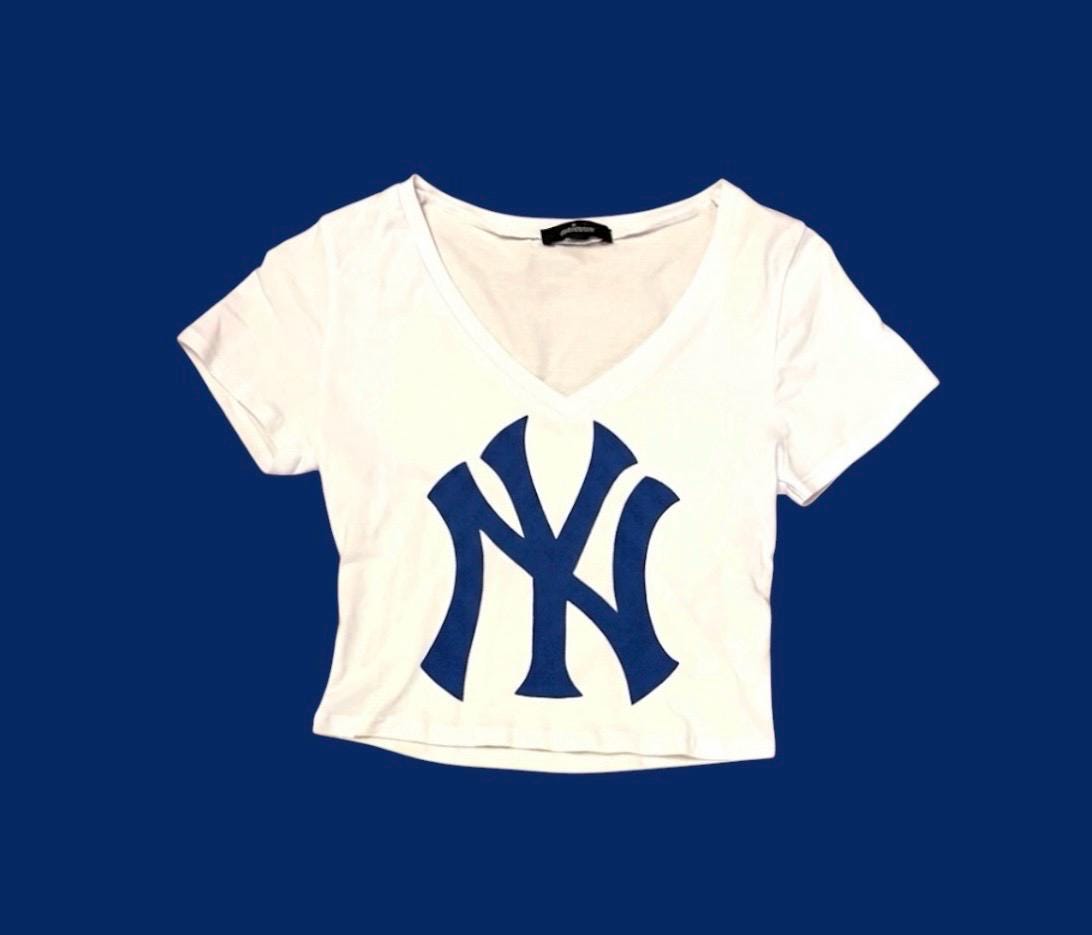 Cropped Yankees T Shirt - Etsy