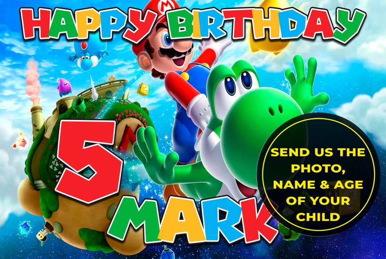 Birthday Mario and Luigi Printable Party Kit.custom Editable - Etsy