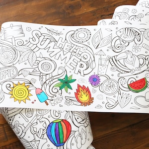Coloring Paper Roll Kids, Papers Children Coloring