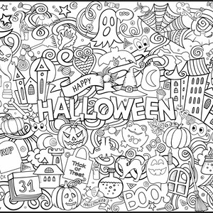 Halloween Art, Halloween Decor, Unique Gift, Popular right now,Birthday gift, October Birthday
Hallween party, classroom party activity
