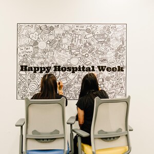 HUGE-MEDICAL THEME--Coloring Poster for Doctor's Offices, Medical Schools--3 Sizes--on Art-Quality Keepsake Paper! image 7