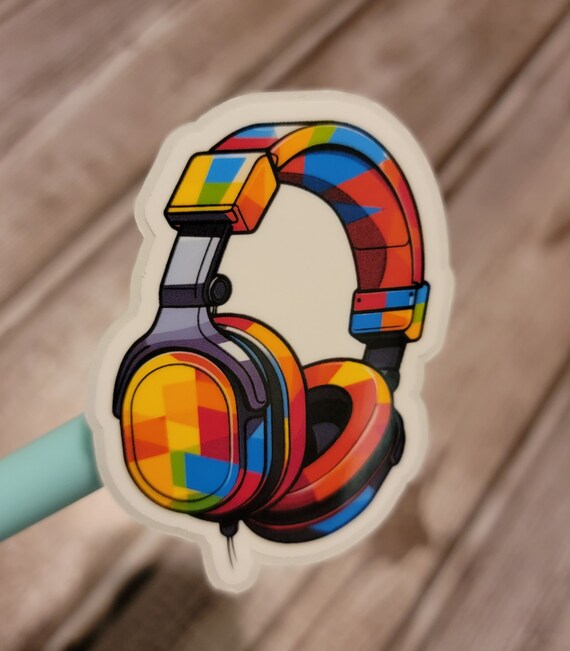 Headphones Sticker