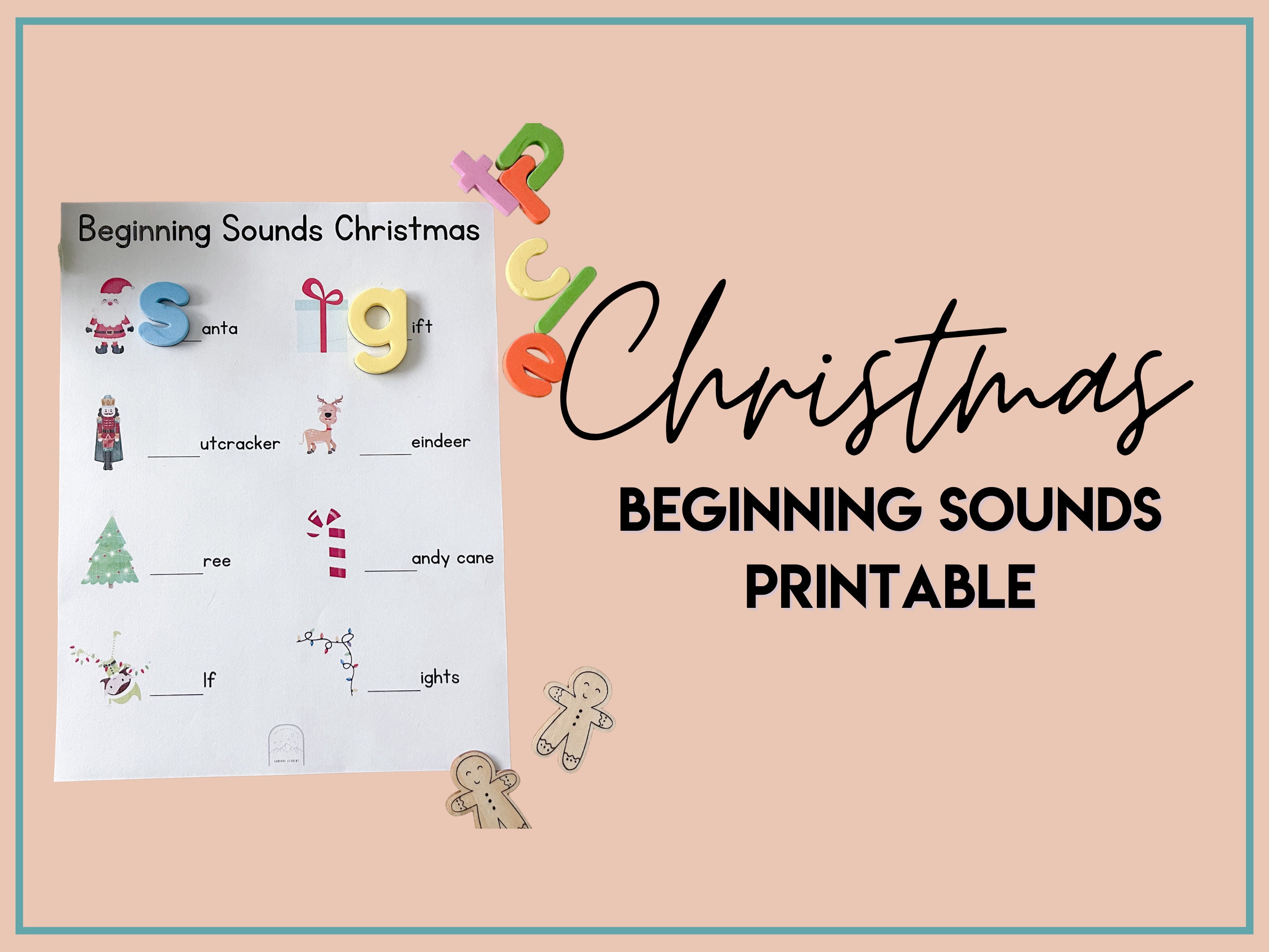 Christmas Preschool Printable Preschool Activity Unit Digital Download ...