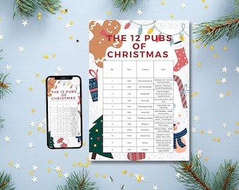The 12 pubs of christmas
