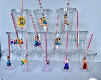 Encanto Disposable cups, Encanto Party favor, Encanto Birthday Party.