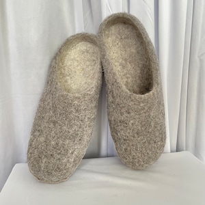 Felt slippers