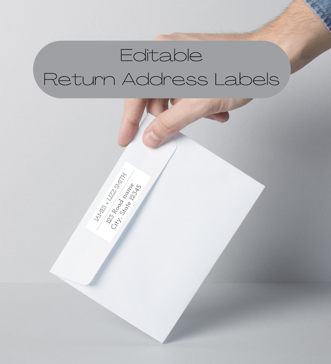 Return Address Labels Template SIMPLE Return Address Labels - Etsy