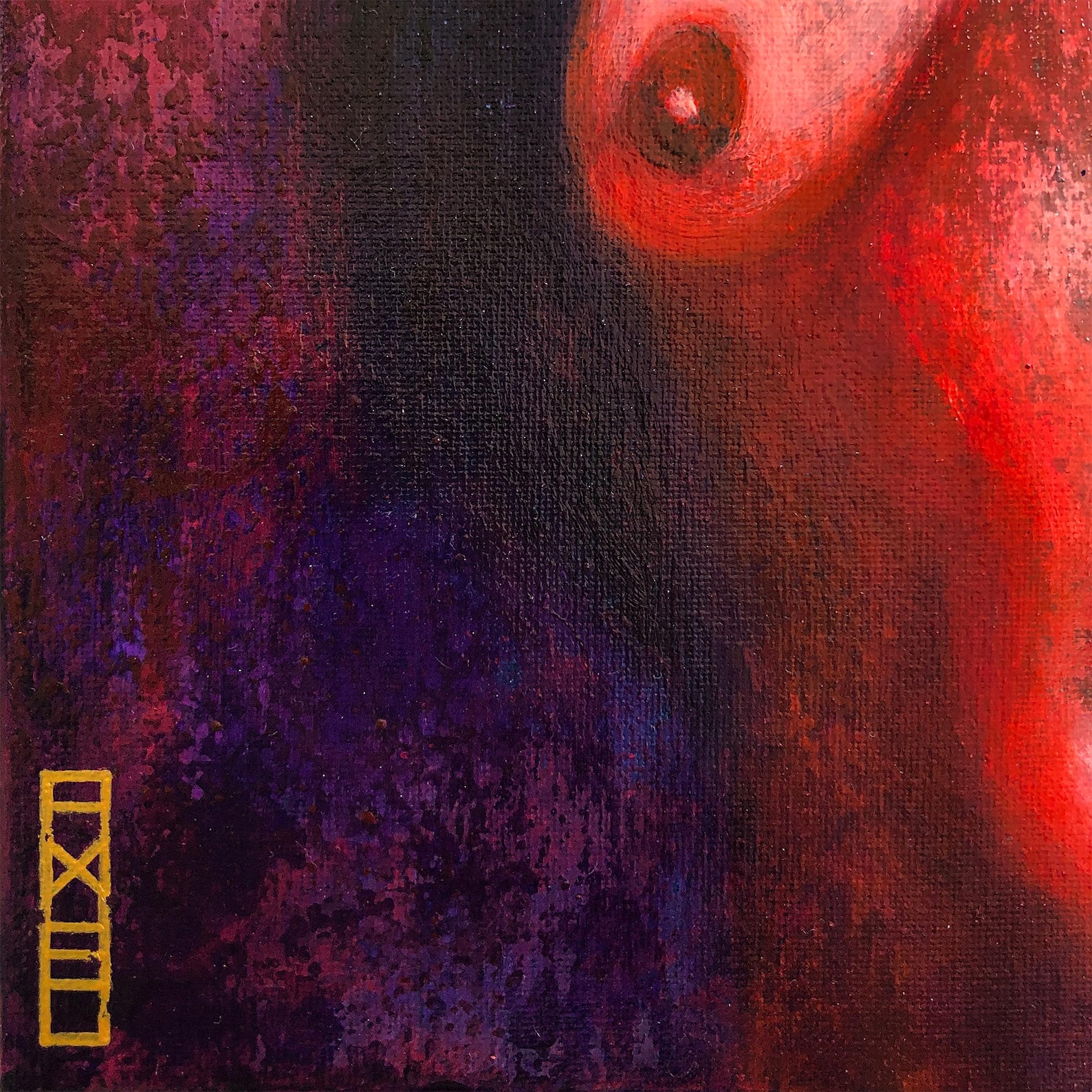 Nude Woman Body Painting, Nude Female Art, Sensual Woman Expressionist