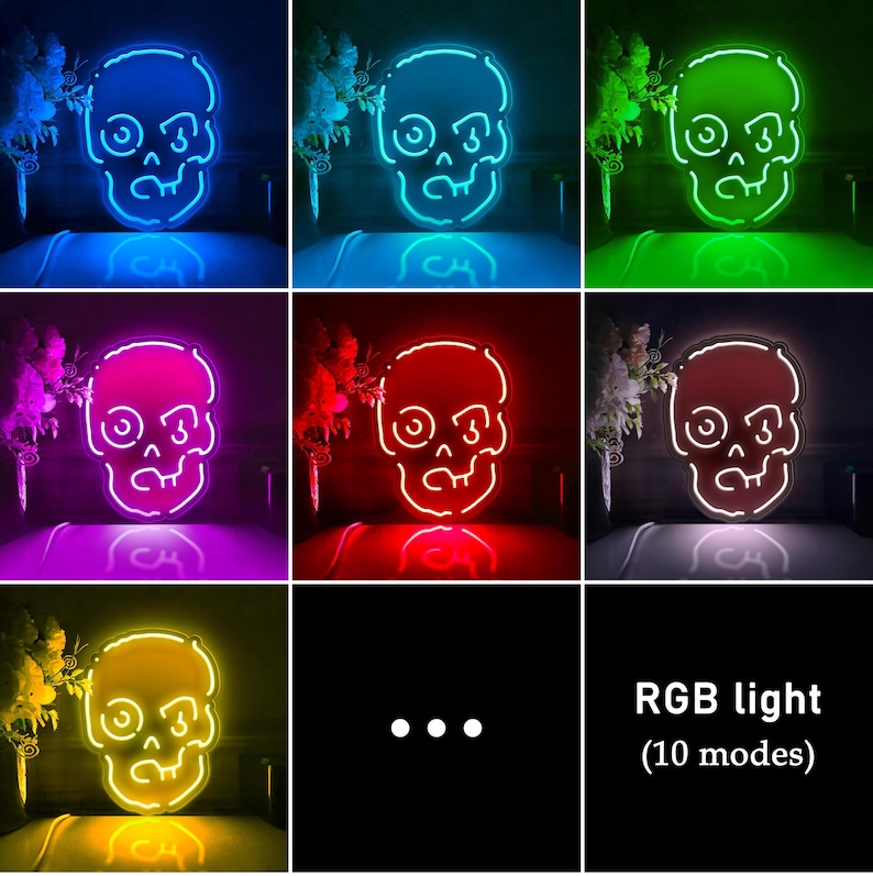 Mummy Led Light Box, Scary Mummy Wall Art Decor, Personalized Light ...