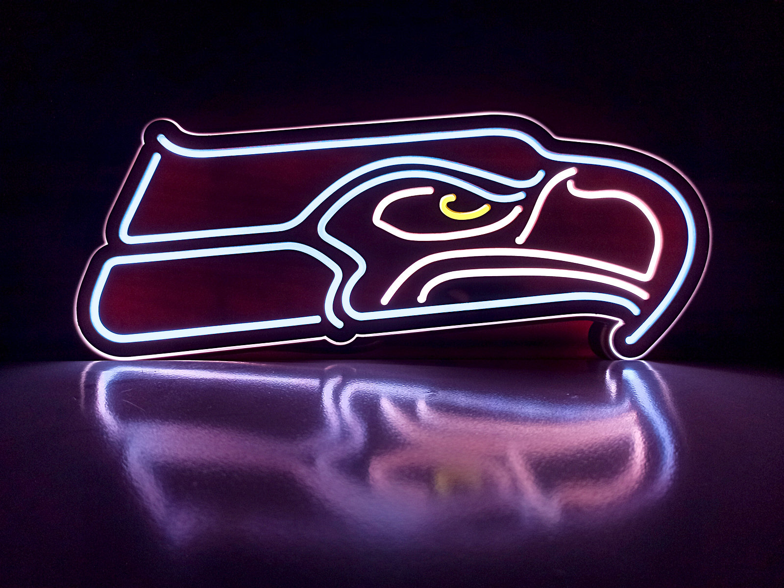 Seattle seahawks neon on sale light